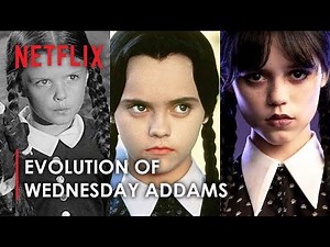 The Evolution of Wednesday Addams (1964-2022)