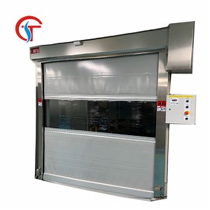 [Hot Item] Industrial PVC Fabric Remote Control Doors Exterior High Speed Shutter Door
