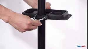 Yaheetech Pro Bicycle Rack Bike Repair Stand Adjustable Rack 52 - 75in w/ Telescopic Arm