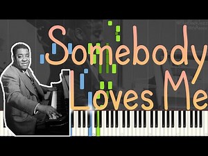 Art Tatum - Somebody Loves Me 1943 (Stride Piano Synthesia)