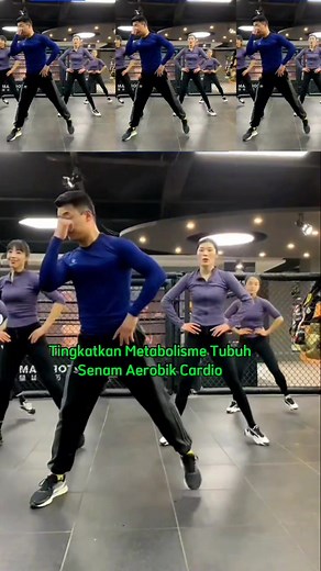 57K views · 750 reactions | Latihan bersama olahraga Senam Aerobik Pemula untuk meningkatkan kekuatan otot dan kebugaran tubuh. Gerakan senam aerobik rutin memberikan efek meningkatkan metabolisme tubuh agar proses pembakaran lemak lebih maksimal. #senam #aerobik #senamaerobik #olahraga #sports #bodyworkout | Komunitas Musik Nusantara | Facebook