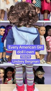 Every American Girl I Own! Lindsey Bergman 🥰 #americangirl #dollcollection #dolls
