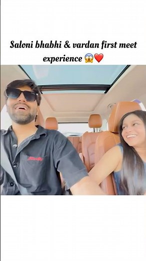 Saloni bhabhi &vardaan first meet experience 😱❤️@triggeredinsaan #liveinsaan #shorts