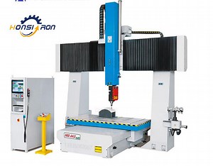 [Hot Item] Gantry Fixed Table Movable 5 Axis CNC Machine 1325 1530 5 Axis CNC Router for Wood, Polystyrene and Resin Casting Patterns