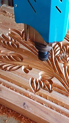 Beautiful Wooden Bed Frame Design 🛏️ | Hamim CNC Work #SatisfyingCuts #ReelsViral #FurnitureWork #BanglaWoodwork | Hamim CNC Design