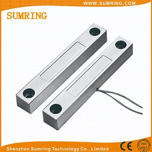 [Hot Item] Sensor de contacto de puerta y ventana con interruptor de lengüeta magnética Sumring No Nc OEM con alarma cableada