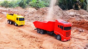 47K views · 818 reactions | Excavator Tractor Construction Vehicle Kids Toys | Toy Car | Facebook
