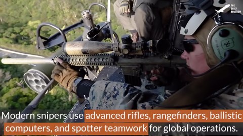 Skilled US Snipers Take Out Moving Targets with Extreme Precision