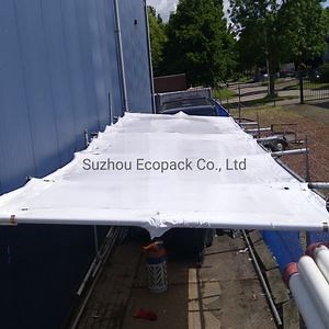 [Hot Item] 6m 8m 12m 15m LDPE Building Safety Shrink Film for Scaffolding Construction Building