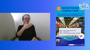16 reactions | BDA Scotland: Bridgeton Bus Garage BSL Tour We are...