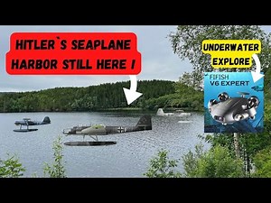 Hitler`s seaplanes were here. Fifish V6 Expert explores former German WW2 seaplane harbor.
