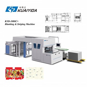 [Hot Item] Non Stop Production Tobacco Box Blanking Separator Fully Automatic Box Waste Paper Stripper After Die Cutter Used Box Offline Blanking Machine
