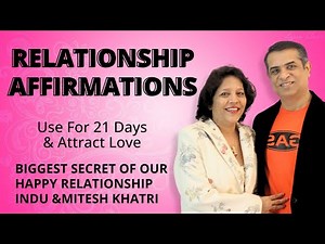 Relationship Affirmations | Use For 21 Days - Attract love | Secret Of Happy Relationship