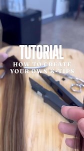 Ever been just a few Fusion extensions short of the perfect transformation? 🙋🏽‍♀️ @ginapickett shares her genius hack for turning leftover #babehair wefts into Fusion extensions—ideal for those moments when you’re running low but still need that flawless finish!✨🫶🏽 Shop our Keratin Protein Rebonds at the link in bio! . . . #keratinbonds #keratinextensions #behindthechair | Babe Hair Extensions