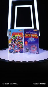 9.4K views · 43 reactions | Hot Wheels and Marvel fans, you’re about to be transported to an all-new realm.​ Grab our Hot Wheels RacerVerse: Marvel Super Heroes Secret Wars Vehicles IRL at SDCC starting Wednesday, July 24 or at MattelCreations.com on Thursday, July 25 at 9am PT. #MattelCreations #HotWheels #Marvel #SDCC24 | Mattel Creations | Facebook