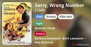 Sorry, Wrong Number (1948)