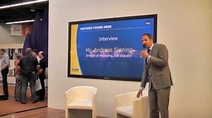 Interview with Andreas Sinning, Marketing Manager Railway | Trimble Geospatial and Civil Construction