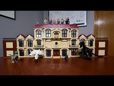 MOC of LEGO® 75930 Indoraptor Rampage at Lockwood Estate Jurassic World™