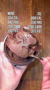 High Protein Brownie Batter Blizzard 😋🍦