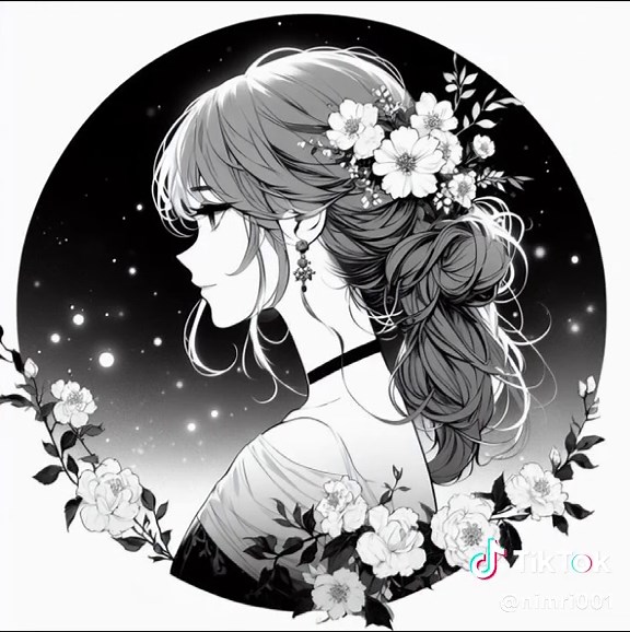 Creating Unique Dark DP for Girls