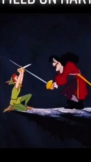 PETER PAN (1953) Skull Rock Fight