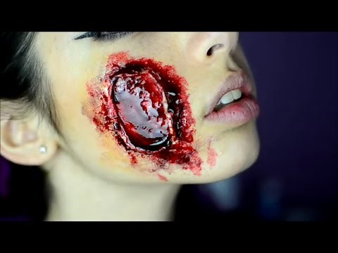 How to: Liquid Latex Open Wound