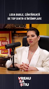 14K views · 292 reactions | Lidia Buble, cantareata de top dintr-o intamplare! Cum a ajuns Lidia Buble cântăreață, printre cele mai bune voci din România #vreausastiu #catalinoprisan #boofmedia | VREAU SĂ ȘTIU | Facebook