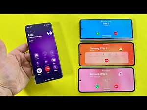 Incoming Call Horizontal Challenge Samsung S25 China, Z Fold3, Z Flip3/5