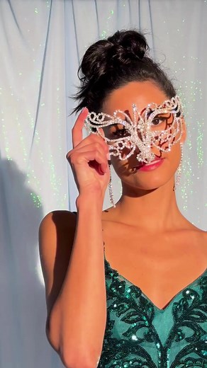 5.9K views · 15 reactions | Looking for the perfect gala dress for a masquerade ball? Or do you have an elegant event to attend that requires a long dress? CLV has the perfect teal and green dresses for you to choose from. ✨ | Camille La Vie | Facebook