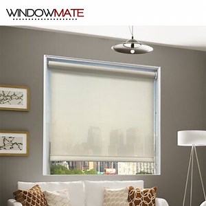 [Hot Item] Remote Smart Blinds Roller Blind Curtains for Office Building with Competitive Price Automatic Shades/Electric Blinds Roller Shades
