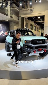 TOYOTA LAND CRUISER ROX 😎 hot or not? 🔥 #toyota #landcruiser #concept #sema #semashow | AlanEnileev