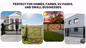 FIRMERST Vehicle Exit Sensor Wand for Automatic Gate Opener - 50ft Wired Driveway Probe with Adjustable Sensitivity - Compatible with Mighty Mule, Topens, Ghost Controls, LiftMaster