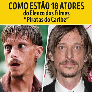1.3M views · 14K reactions | Como Estão 18 Atores do Elenco dos Filmes “Piratas do Caribe” | Incrível Entertainment | Facebook