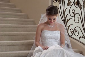 Perverted bride Jenni Lee gets her pussy fucked by handsome photographer Johnny Sins