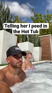 8.4K views · 74 reactions | Hot tub surprise on girlfriend 藍藍 #shorts #shorts #fbreels #viralreels #COMEDY #foryoupage #fyp #couplegoals #couple #viralshorts #funnyshorts #biagiolazaric | Biagio Lazaric | Facebook