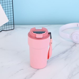 [Hot Item] Portable Stainless Steel Tumbler Water Bottle Thermos Vacuum Flask Insulated Coffee Mug Cup with LED Lid