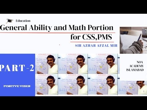 Lecture 2:General Science and Ability | CSS | PMS | An introduction to General science and ability