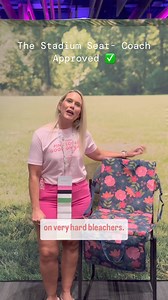 You heard that right! Our coach-approved Stadium Seat is here to save your booty from bleacher blues! 🙅‍♀️Hear from the pros and see the difference for yourself 🙌*Megan is a football coach, and she is looking forward to using the stadium seat this Fall. 🏈 | Thirty-One Gifts