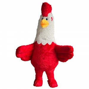 Giant Rooster Inflatable Costume Mascot Plush Halloween Cosplay Party Jumpsuit | eBay
