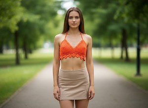 Floral Crochet Top Pattern PDF Halter Bralette - Etsy Australia