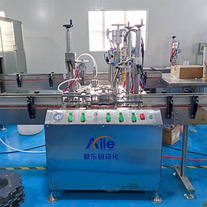 [Hot Item] Semi Automatic Aerosol Machine with Liquid Filling Crimping Inflating