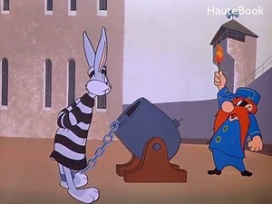 #YosemiteSam mistakes #BugsBunny for a prisoner when he tunnels up inside the jail. :o :) :D Enjoy this hilarious first part of the episode ''Big House Bunny''. ;) :P Enjoy the full episode at - https://goo.gl/WobTtt | HauteBook