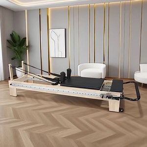 [Hot Item] Power Body Factory Sliding Core Bed Solid Maple Wood Studio Reformer Pilates