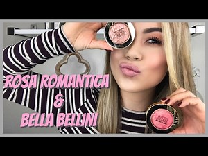New Milani Blushes | Rosa Romantica & Bella Bellini - Swatch and Review