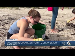 Nonprofit holds beach cleanup in Ocean Ridge