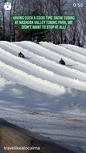 12K views · 142 reactions | Slide through the slopes at Nashoba Valley Tubing Park, the largest tubing park in New England! ❄️ #VisitMA  IG: travelikealocalma  Littleton, MA | Visit Massachusetts | Facebook