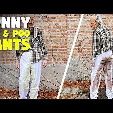 Funny Pee & Poo Pants Costume