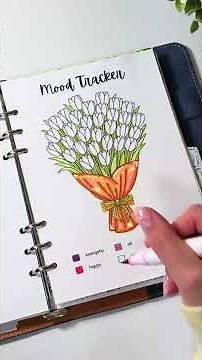 My April bullet journal setup 🌷✨#bulletjournal #journaling #bujo #easter #journal #relaxing #cozy