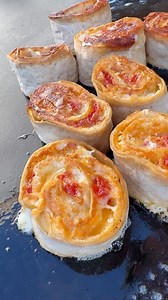 2.7K views · 16 reactions | Throwing down some grilled cheese pinwheels on my @evogrills this 4th of July with @boursincheese. These really are the perfect snack. #merica  | Girls Can Grill | Facebook