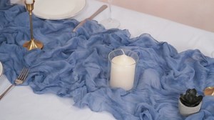 16 Pack Cheesecloth Table Runner Black, 20 x 70 Inch Rustic Boho Gauze Wedding Table Runner, Cheese Cloth Table Runner for Wedding Party Bridal Shower Table Decoration